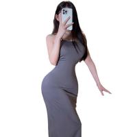 Mannyan Pure & Tempting Backless Hip-Hugging Sleeveless Bodycon Dress - Sexy Lace Lingerie Mini Dress 9039 thumbnail