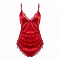 Feiniao Moon Gaze Lingerie Set - Seductive Backless Slip Dress & Uniform-Inspired Pure-Yu Sleepwear Outfit thumbnail