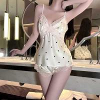 Sexy Lace Babydoll Sleep Set with Built-in Pads – Seductive Lingerie Nightwear for Role Play & At-Home Elegance