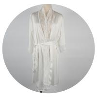 Silk-Look Lace Robe for Women – Sexy Elegant Sleepwear & Bathrobe, US/EU Style thumbnail