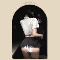 Pure & Tempting JK Uniform Set - Seductive Schoolgirl Style Lingerie for Couples, Naughty Campus-Themed Outfit thumbnail