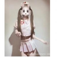Sexy Nurse Costume Outfit - Hot Role Play Lingerie Set, Easy-On Seductive Uniform for Adults