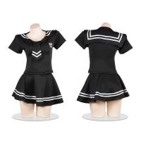 Japanese Schoolgirl Lingerie Set - Sexy JK Short Skirt & Sailor Uniform Outfit, Stylish & Wearable thumbnail