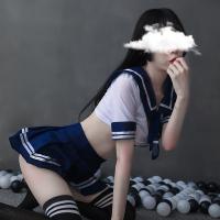 Sailor Uniform Lingerie Set - Cute Student Costume for Role Play, Cosplay & Stage Performance