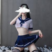 Sailor Uniform Lingerie Set - Cute Student Costume for Role Play, Cosplay & Stage Performance thumbnail