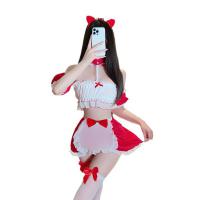 Christmas Naughty Lingerie Set - Seductive Ascetic Style Sleepwear for Couples, Romantic Holiday Intimacy Outfit thumbnail