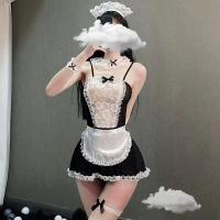 Playful Maid Costume for Women – Sheer Lace Sexy Lingerie Outfit with Free Shipping & Low Price thumbnail