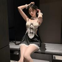Pure & Seductive Maid Costume - Sexy Role Play Lingerie Set for Cosplay, Date Night, or Themed Parties thumbnail