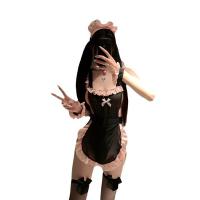 Night Lingerie Set for Small Busts – Seductive Maid Costume, Bedroom Role Play Outfit with Sensual Design thumbnail
