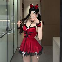Xishi Seductive Lingerie Set - Busty Maid Costume Sleepwear for Couples Play & Romantic Nights thumbnail