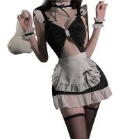 Xianyi Sexy Lingerie Set - Cute Maid Costume for Small Bust, High-End Flirty Bodycon Uniform Outfit thumbnail