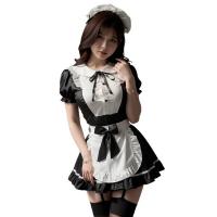 Rouxie Moon Maid Costume - Sexy Cosplay Lingerie Set, No-Remove Bedroom Outfit for Playful Roleplay thumbnail