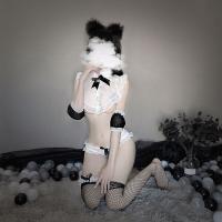 Sexy Maid Costume Lingerie Set - Seductive Role Play Outfit for Women, Hot Bedroom Fantasy Ensemble