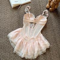 Machu Chu Sheer Maid Costume - Seductive Lingerie Set for Date Night, No-Remove Bedroom Outfit thumbnail