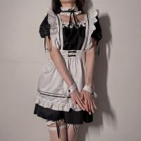 Sexy Lolita Maid Costume Dress Set - Cosplay Outfit with Matching Underwear, Discreet Shipping thumbnail