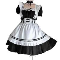 Zheyin Plus Size Japanese Maid Dress - Cute Student Lolita Cosplay Costume Set for Women thumbnail