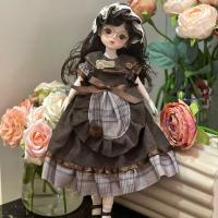 BJD Doll 6-Part Outfit Set for 30cm Dolls - Princess Dress-Up Clothes Kit for Girls & Collectors thumbnail