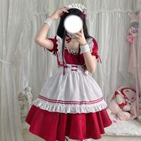 S4XL Maid Costume Cosplay Dress - Lolita Style Plus Size Servant Outfit for Women thumbnail