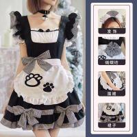 Black and White Cat Girl Cosplay Costume - Sexy Maid Outfit, Bunny Girl & Lolita Dress for Women thumbnail