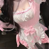 Muyao Lolita Maid Costume for Women - Cute Cat Girl Cosplay Outfit with Soft Girly Aesthetic thumbnail