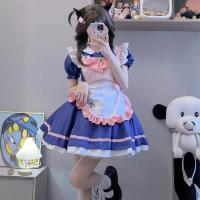 Pure & Alluring Cat-Themed Maid Costume - Sexy Lolita Bunny Girl Dress Set for Cosplay thumbnail
