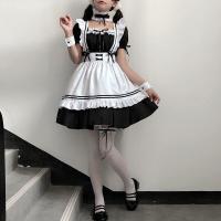Japanese Maid Costume Dress - Cute Anime Schoolgirl Lolita Outfit for Women, Plus Size Cosplay Dress thumbnail