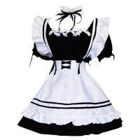 Sexy Maid Costume Set for Women - Seductive Lollipop Lolita Erotic Uniform for Bedroom Play & Roleplay thumbnail