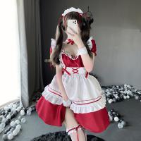 Japanese Maid Costume Lolita Cosplay Outfit - Cute Anime Maid Dress for Stage Performance & Themed Parties thumbnail