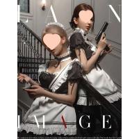 Halloween Maid Costume for Women - Sexy Cute Kawaii Dress Set, Plus Size Soft Girly Outfit for Cosplay & Parties thumbnail