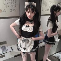 Qingran Maid Costume Cosplay Outfit - Cute Cat Ear Lolita Servant Dress for Women thumbnail