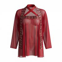 Tang Dynasty Style Sensual Backless Hanfu Costume Set - Exotic Court Dance Gown for Parties & Performances thumbnail