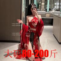 Seductive Hanfu Lingerie Set - Sexy Qipao Costume for Women, Bedroom Temptation Outfit, Fairy-Inspired Erotic Apparel