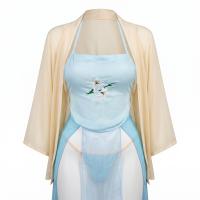 Yese Yese Vintage-Inspired Lingerie Set - Chinese-Style Embroidered Sleepwear, Busty Corset & Seductive Belly Dance Bodi thumbnail