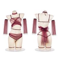 Sexy Ancient Chinese Style Lingerie Set - Hanfu-Inspired Sleepwear & Bedroom Costume for Women thumbnail