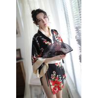 Japanese Kimono Style Lingerie Set - Sexy & Playful Role Play Outfit for Women, Cute Traditional-Inspired Erotic Wear thumbnail