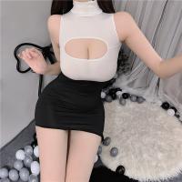 Sexy Secretary Costume Skirt Set - Pure & Tempting Lingerie Sleepwear for Women, Plus Size Bedroom Outfit thumbnail