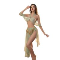 Vintage-Inspired Lace Butterfly Tie-Up Sensual Sleepwear Set - Chinese Hanfu Style Erotic Nightgown with Sheer Panels thumbnail