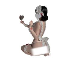 Yeshi Difei Sexy Maid Costume Set – Lacy Chef & Housemaid Outfit, Pure-Yet-Sensual Cosplay Lingerie for Women thumbnail
