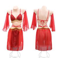 Dunhuang Feitian Dance Costume - Chinese Ancient Style Sensual Hanfu Lingerie, No-Remove Design thumbnail
