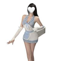 Cherry Romance Lingerie Set – Seductive Maid Costume with Sexy Pencil Skirt & Matching Sleepwear thumbnail