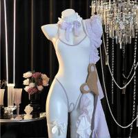 Plus Size Sexy Maid Costume - Flirty Chef Outfit with Ruffled Hem, Sweet & Playful Servant Set thumbnail