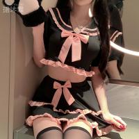 Sexy Lingerie Set - Pure Temptation Sailor Uniform Skirt, JK Style Pleated Mini Dress & Student Outfit thumbnail