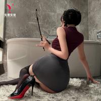 NightSigh NightSilk Seductive OL Secretary Outfit - Busty Curvy Bodycon Skirt Set for Cosplay & Date Nights thumbnail