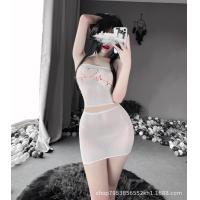 Seductive Lace Bodysuit & Stockings Set for Women – Plus Size Sensual Intimate Outfit for Couples