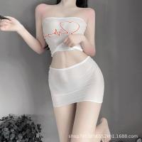 Seductive Lace Bodysuit & Stockings Set for Women – Plus Size Sensual Intimate Outfit for Couples thumbnail