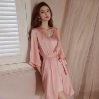 Seductive Lace Deep V-Neck Backless Sleep Dress for Women – Sexy Lingerie Sleepwear, Easy-On Bedroom Outfit thumbnail