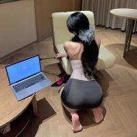 Ai Ru Ru Lacy Mesh Bodycon Erotic Lingerie Set - Sheer Office-Themed Sensual Outfit for Women thumbnail