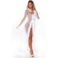 Fuzzy Romantic Lingerie Set for Women – Sexy Long Sleeve Sensual Sleep Dress & Nightgown thumbnail