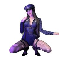 QQNY Sexy Police Uniform Lingerie Set – Pure & Tempting Women's Erotic Sleepwear, No-Remove Design thumbnail