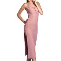 Sexy Lace Sheer Bodycon Dress with High Slit - Seductive Nightclub Party Mini Dress for Women thumbnail